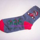 Christmas Teddy Bear Demin Look Socks 9-11 Christmas Teddy Bear Demin Look Socks 9-11