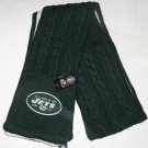 New York Jets NFL Scarf Pockets Knit Fleece Football Winter Headwear