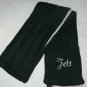 New York Jets NFL Scarf Pockets Knit Fleece Football Winter Headwear