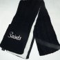 New Orleans Saints NFL Scarf Pockets Knit Fleece Football Winter Headwear