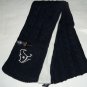 Houston Texans NFL Scarf Pockets Knit Fleece Football Winter Headwear