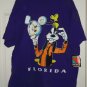 Disney T-Shirt Mickey Unlimited Goofy Mouse Orlando Florida Purple Vintage Size XL