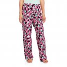 Disney Minnie Mouse Ladies Lounge Pants Sleepwear PJ's Pink New Large 12-14