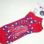 Philadelphia Phillies Short Socks Ladies Mens MLB Baseball