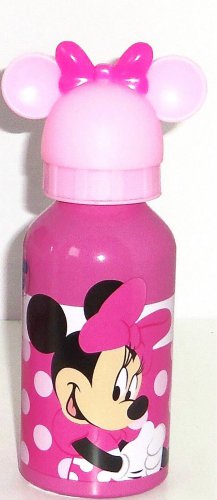 Disney Store Minnie Mouse Aluninum Water Bottle Meal Time Magic New
