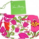 Vera Bradley Clip Zip ID Lilli Bell Pink Orange Green New