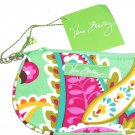 Vera Bradley Clip Zip ID Tutti Frutti Green Pink New