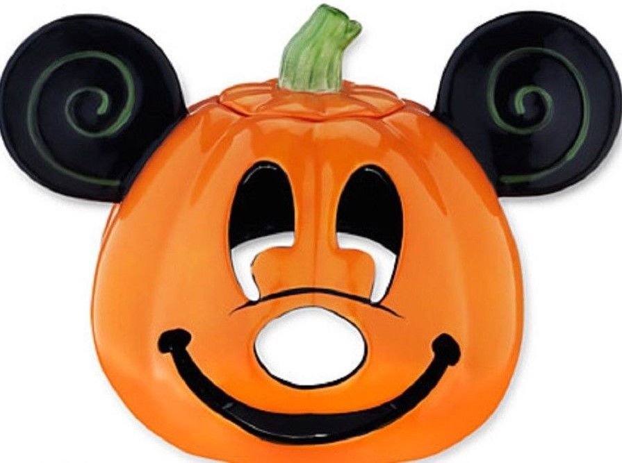 Disney Theme Parks Mickey Mouse Pumpkin Votive Candle Holder sold AZ 10 ...