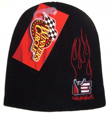 Dale Earnhardt Sr Black  Beanie Ski Hat Winner's Circle