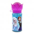Disney Store Frozen Anna Elsa Aluminum Water Bottle Meal Time Magic 2014 New