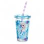 Disney Store Frozen Elsa Tumbler Straw Meal Time Magic 2014 New