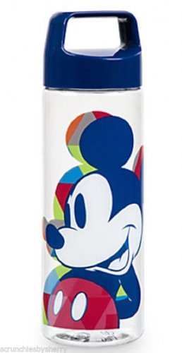 Disney Store Mickey Mouse Plastic Water Bottle Drink Summer Fun 2016