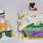 Disney Mickey Mouse Minnie Goofy Santas Workshop Christmas Cookie Jar Retired