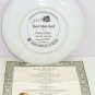 Teddy Bear Just Married Collector Plate Franklin Mint COA Museum Patricia Brooks