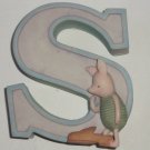 Disney Classic Winnie the Pooh Tigger Piglet Wall Letter Alphabet S