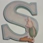 Disney Classic Winnie the Pooh Tigger Piglet Wall Letter Alphabet S