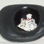 2 Fireman Hat Dalmatians Princeton Gallery 1990 Fine Porcelain 3 Tiny Dogs