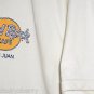 Hard Rock Cafe T-Shirt San Juan 1990s White Tee Guitar Palm Trees City Boat L