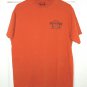 Hard Rock Cafe T-Shirt Nassau Bahamas Tee Palm Tree Sunset Love Serve All Orange
