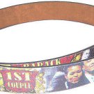 Barack Obama Michelle Belt First Couple President Leather Mens Ladies Size Small Barack Obama Michelle Belt First Couple President Leather Mens Ladies Size Small