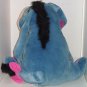 Disney Eeyore Plush Toy Blue Purple Stuffed Mattel 18" Tall