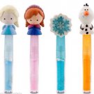 Disney Store Frozen Lip Gloss Elsa Anna Olaf Snowflake New