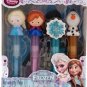 Disney Store Frozen Lip Gloss Elsa Anna Olaf Snowflake New