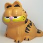 Garfield Figurine Hand Painted Cat Vintage