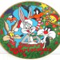 Looney Tunes Collectors Plate Christmas Franklin Mint Bugs Bunny Tweety Bird
