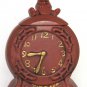 McCoy Time For Cookies Cookie Jar Brown Clock Mouse Vintage