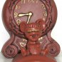 McCoy Time For Cookies Cookie Jar Brown Clock Mouse Vintage