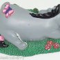 Walt Disney Parks Eeyore Figurine Laying Grass Relaxing Winnie Pooh