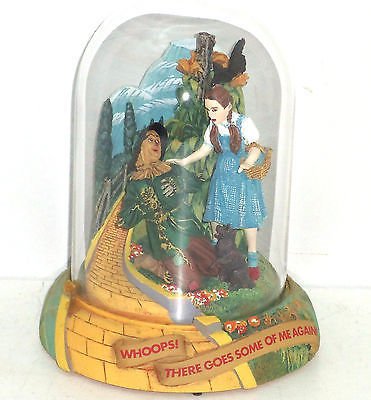 Wizard Oz Dorothy Scarecrow Figure Glass 1997 Musical Whoops There Goes Some Me