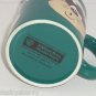 Taz Tazmanian Devil Green Coffee Mug Cup Warner Bros Studio Store Retired 1997