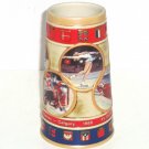 Budweiser Beer Stein 1988 Calgary Winter Olympic Games Skating Sking  Vintage