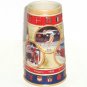 Budweiser Beer Stein 1988 Calgary Winter Olympic Games Skating Sking  Vintage