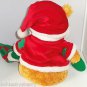 Disney Winnie Pooh Bear Santa Claus Fluffy Bean Plush Toy Stocking Theme Parks