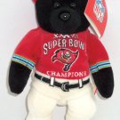 Tampa Bay Buccaneers Bear Super Bowl 37 Bean Bag NFL Football Team New