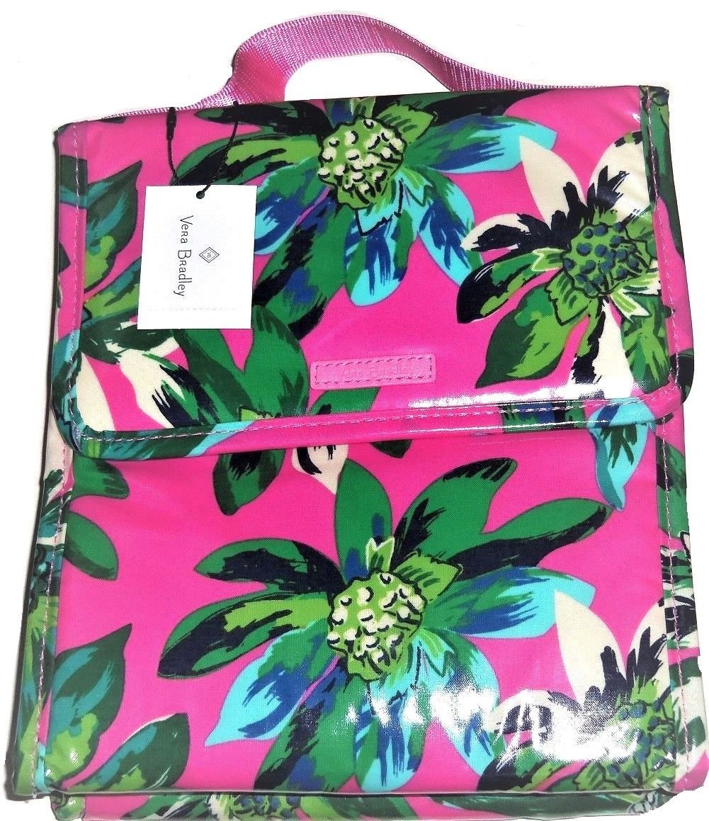 vera bradley tropical evening lunch box