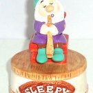 Disney Sleepy Dwarfs Snow White Music Box Schmid Brahms Lullaby Sir Lanka MIB