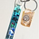 Tampa Bay Lightning Liquid Filled Key Ring Chain NHL Tampa Bay Lightning Liquid Filled Key Ring Chain NHL