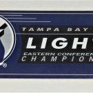 Tampa Bay Lightning Champions Bumper Sticker NHL
