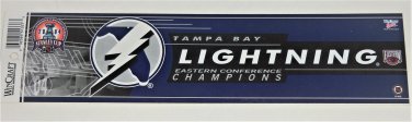 Tampa Bay Lightning Champions Bumper Sticker NHL