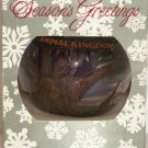 Disney Theme Parks Animal Kingdom Christmas Ornament Glass Ball 1998 Disney Theme Parks Animal Kingdom Christmas Ornament Glass Ball 1998