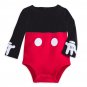 Disney Store Baby Bodysuit Costume Hat Mickey Mouse Size 6-9 Months