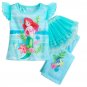 Disney Store Ariel Deluxe Tutu Sleep Set for Girls 2018 New Size 5/6