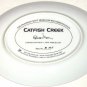 Cat Plate Kitty Catfish Creek Boat Fishing Franklin Mint Retired Collectors