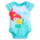 Disney Store Ariel Baby Bodysuit The Little Mermaid 0-3 Months 2018 New