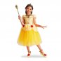 Disney Store Princess Belle Costume Dress Fancy Size 5/6 Halloween New