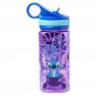 Disney Store Ariel Stitch Plastic Water Bottle Straw 2018